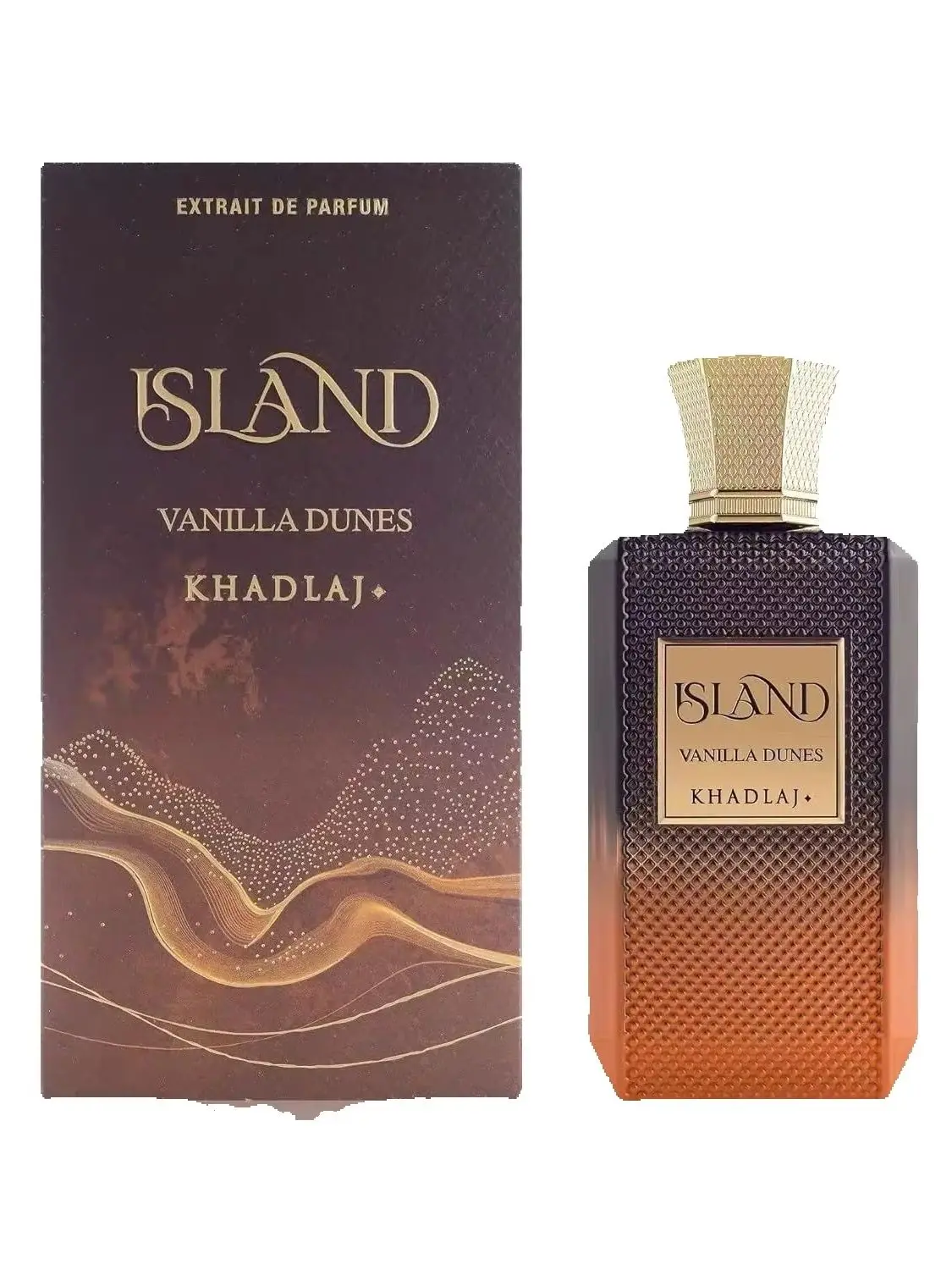 Khadlaj Island Vanilla Dunes 3.4 oz / 100 ml Extrait de Parfum Spray for Everyone