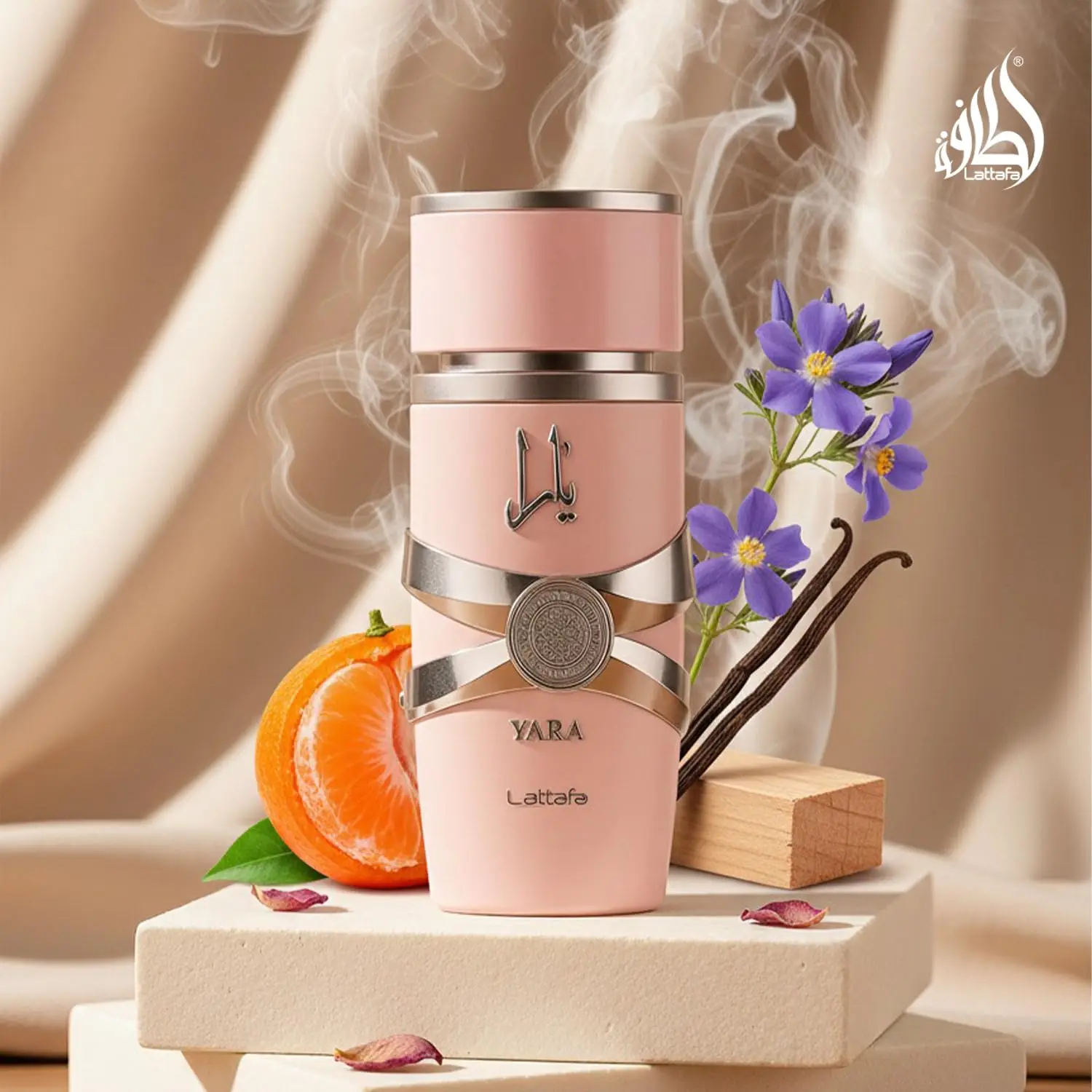 Yara - Vanilla, Gourmand, Fruity, Floral - Eau de Parfum Long-Lasting Fragrance for Women, 3.40 Ounce / 100 ml