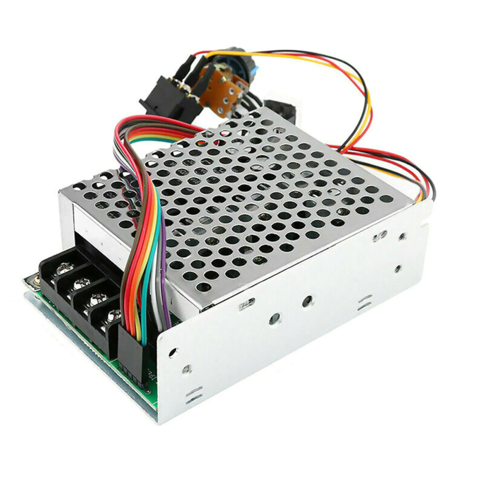 Digit DC10-55V Motor Speed Controller 60A PWM Speed Controller with Switch Digital Display CW CCW Reversible 12V 24V 36V
