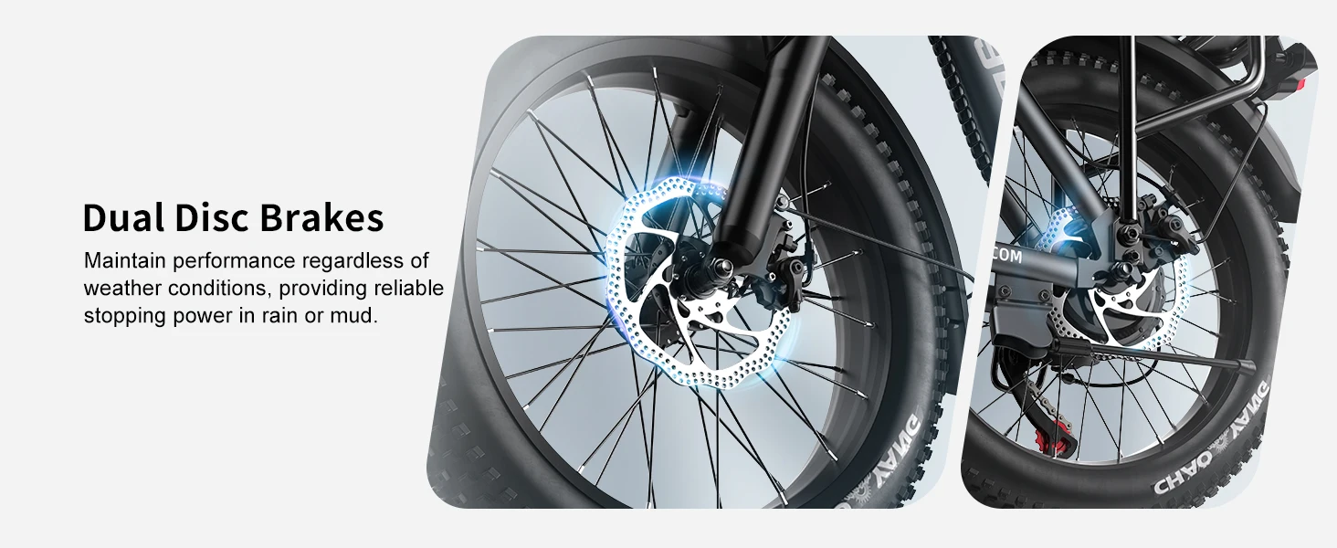 Cybervelo 1000W Electric Bike for Adults 48V 20.8Ah Large Removable Battery Foldable 20 Inch Fat Tire Urban Commuting Mars700