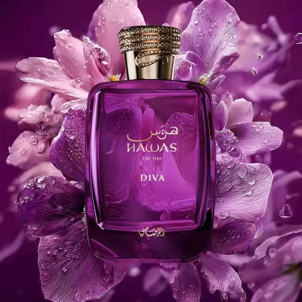 Hawas For Her Diva Eau de Parfum 100ml 3.38fl.oz Women Floral Fruity Long Lasting Fragrance