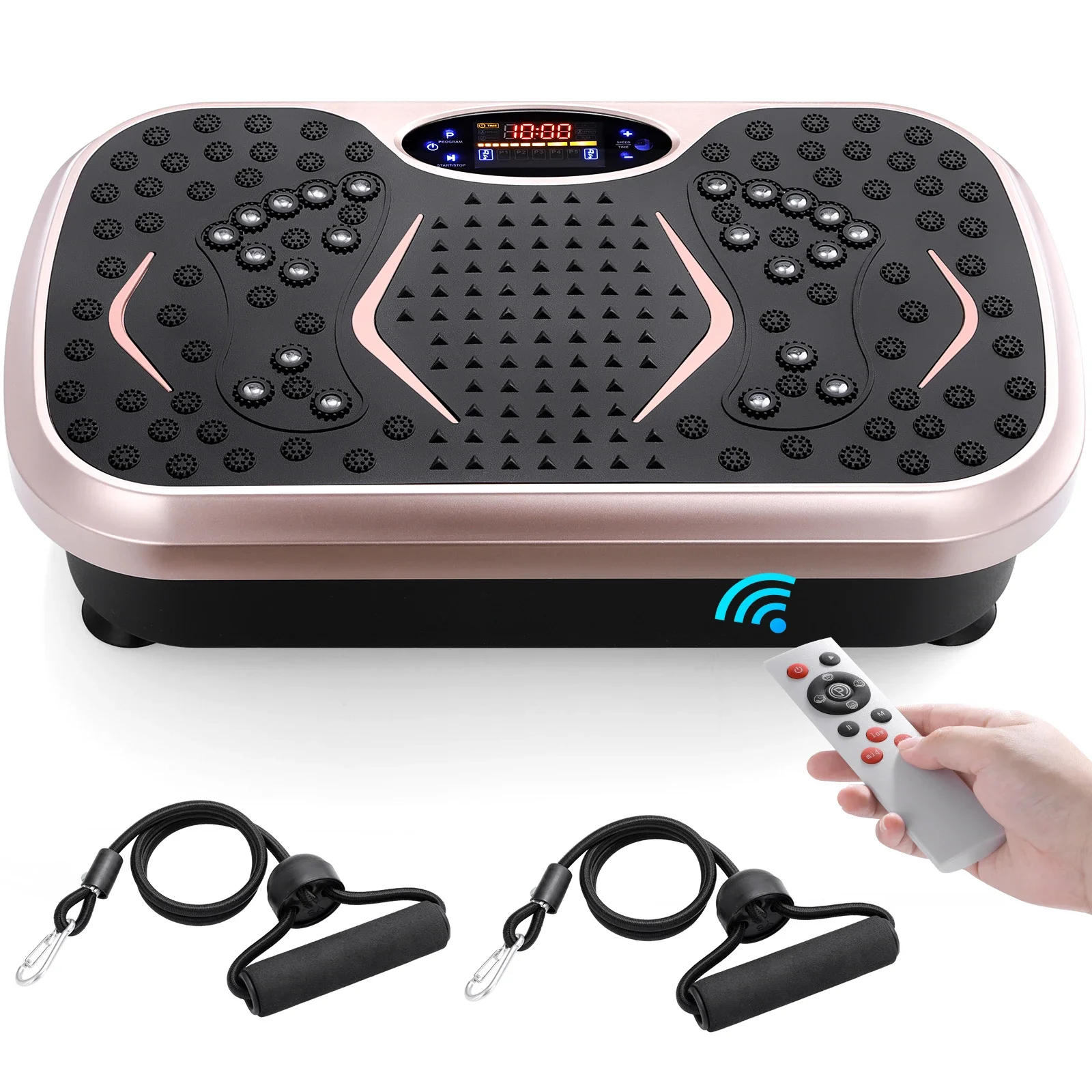 Vibration Plate Exercise Machine Whole Body Workout Fitness 3D Vibration Platform Whole Body Vibration Machine for Home Fitness