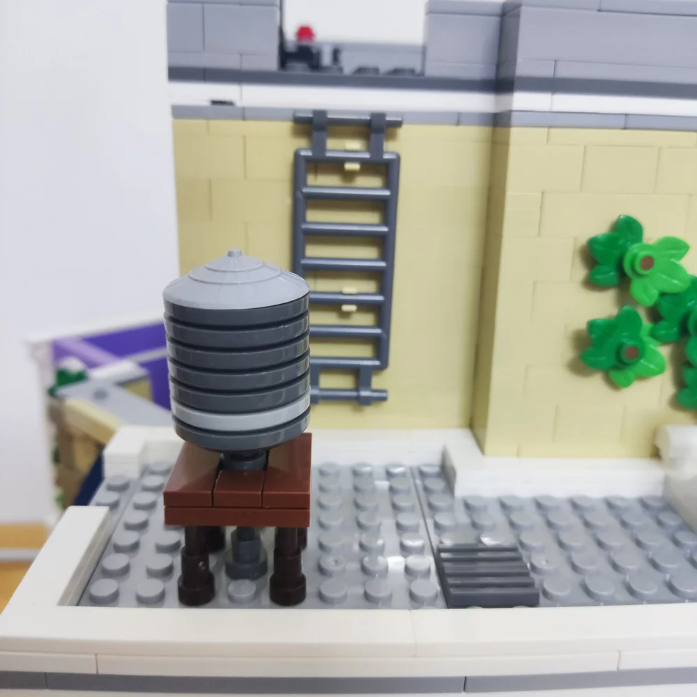 Creative Expert Street View Police Station Building Blocks Pet Store Model Assembly Sets Desk Decor Bricks Toys Gift For Adults