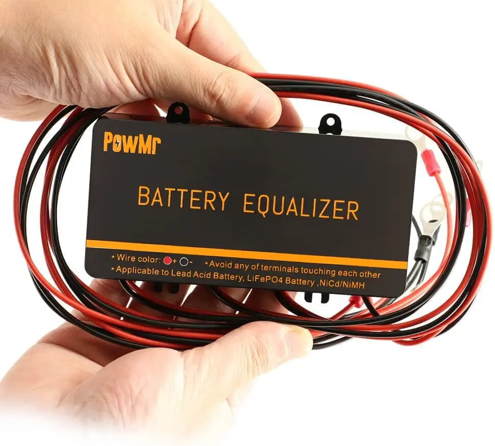 US Stock 24V 2×12V and 48V 4×12V or 8×12V or More Battery Equalizer Voltage Balancer Extend Batteries Life 1 Year and More for Batteries