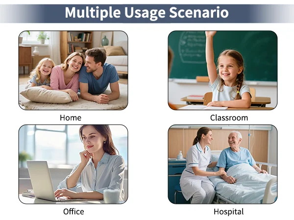 PGST Wireless Doorbell Door Bell Music Melody Remind Smart Home Security Alarm 1000FT 433MHz US Plug 1Doorbell and 2Remote