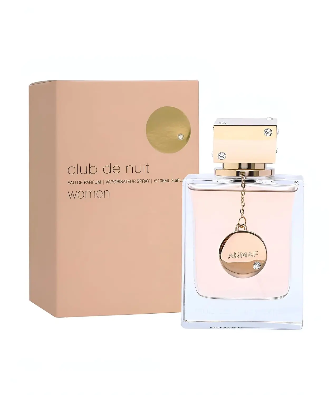 Armaf Club De Nuit Women's Eau De Parfum Spray 3.6 Ounce - Sweet Long-lasting Citrus Floral Fragrance Ideal Gift