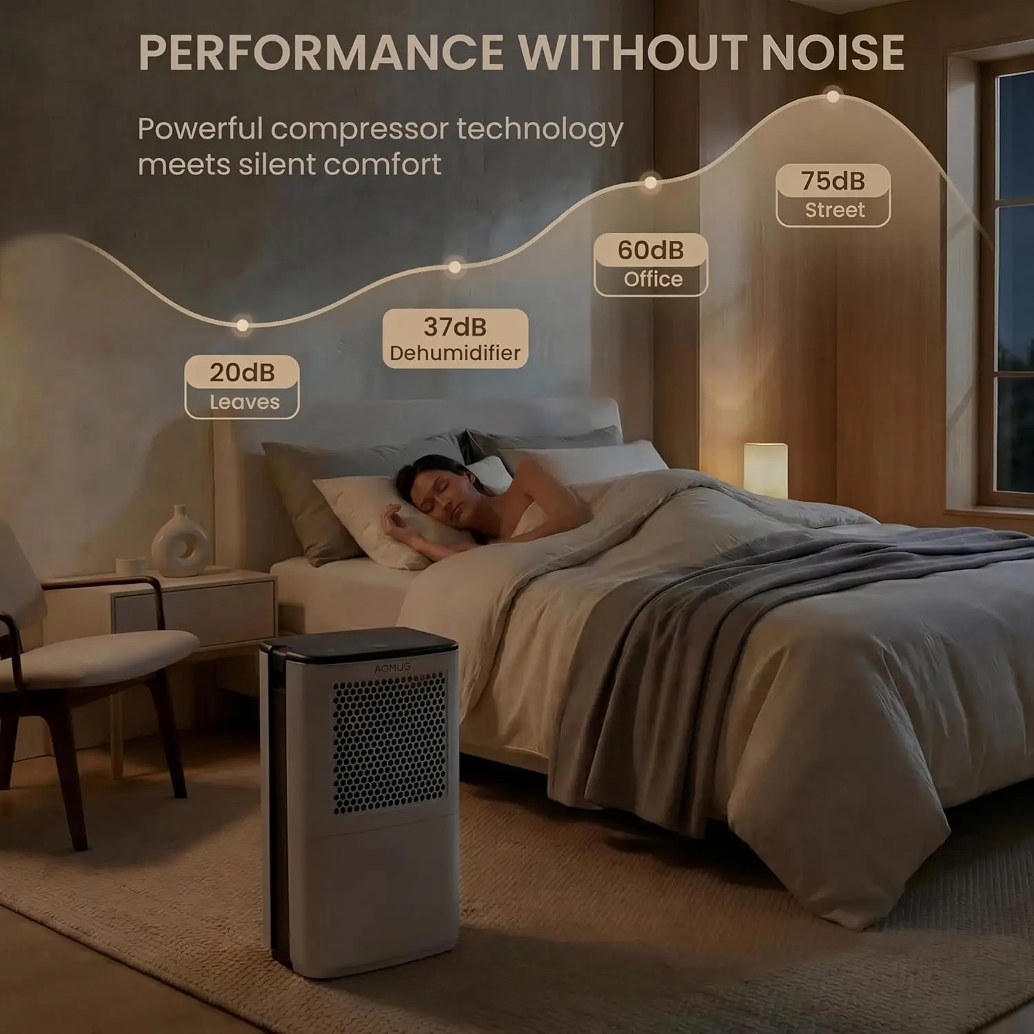AIRPLUS 4500 Sq. Ft Dehumidifiers for Home, 70 Pints Dehumidifier for Basement with Drain Hose, Continuous Drainage, Intelligent Humidistat, Dehumidifier for Bathroom, Bedroom, Large Room