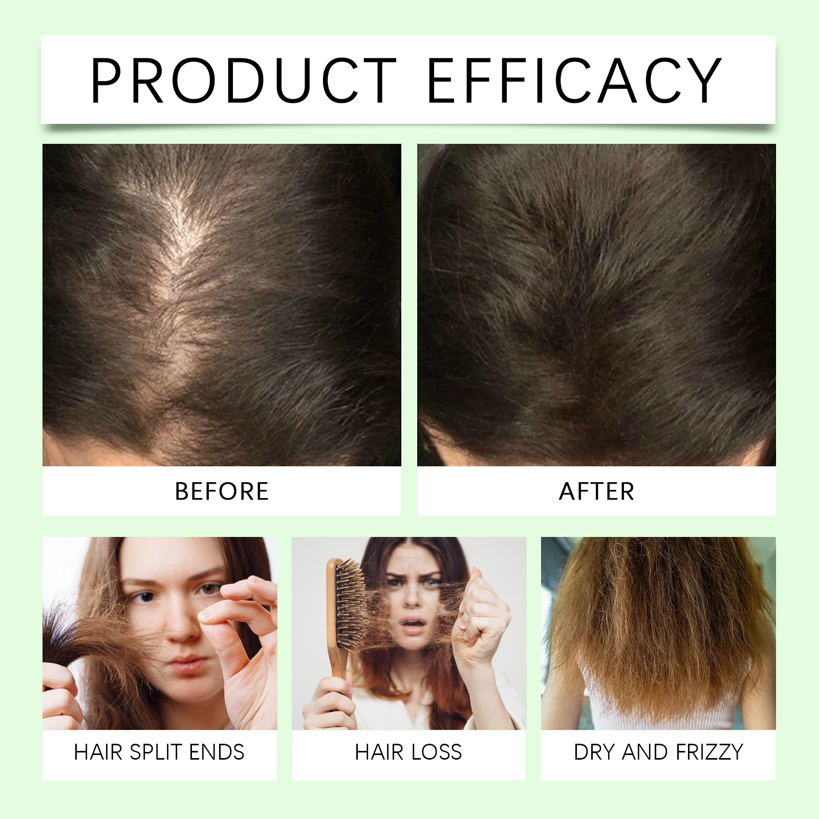 Rosemary Natural Shampoo Thickening & Strengthening Deep Nourishing Scalp Care Moisturizing Shampoo for Dry Damaged Hair Hair Home Use