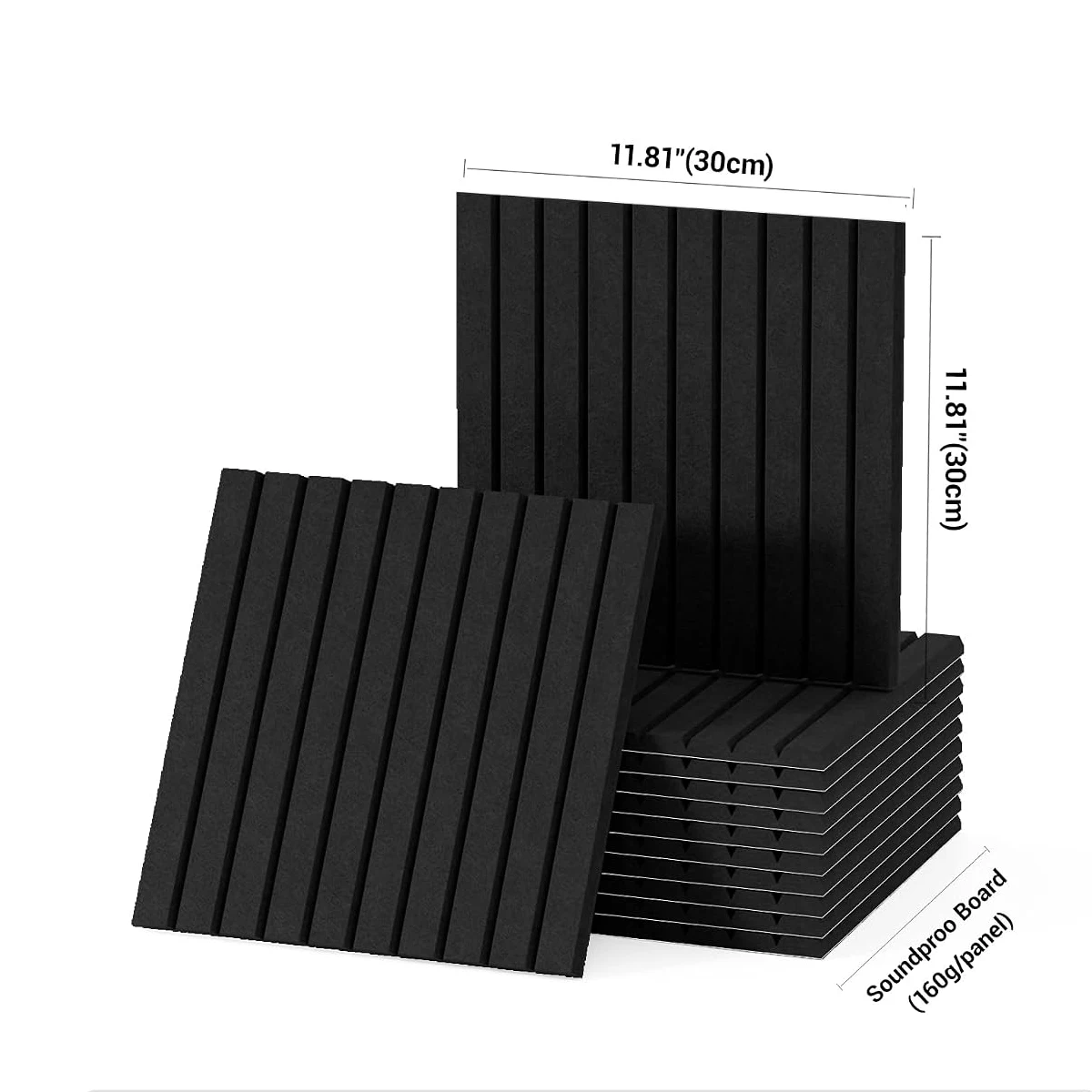 6/12PCS DIY Soundproofing Wall Panel Decorative High Density Innovative Equilateral Felt Cork Board Postcard Cork Board Bulletin Message Pin Board Bulletin Board For Home Decor Office School Decor