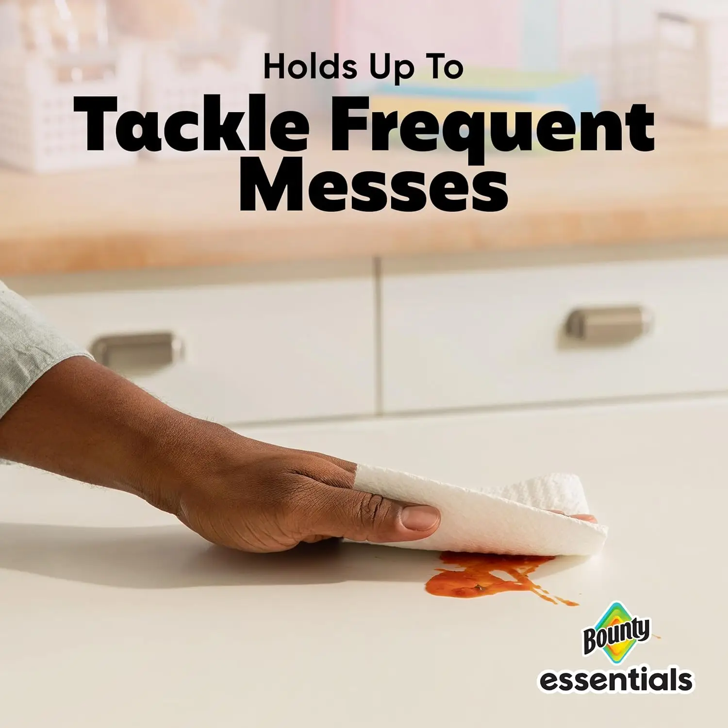 Essentials Select A Size Paper Towels 6 Double Rolls White 108 Sheets Per Roll