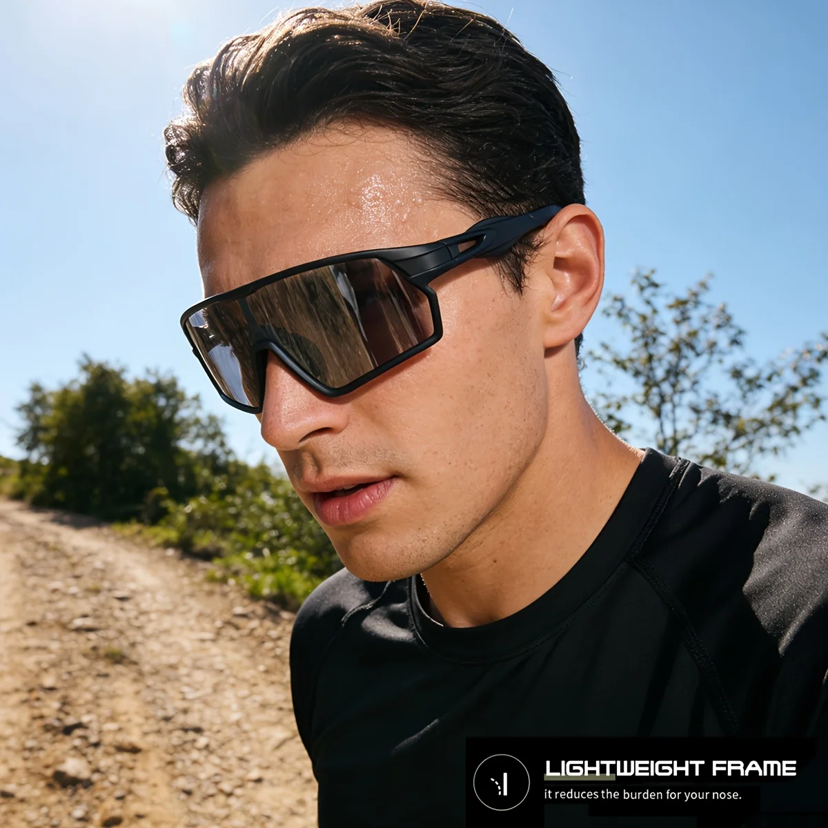 Photochromic for Women Men Glasses Women Bicycle Eyewear