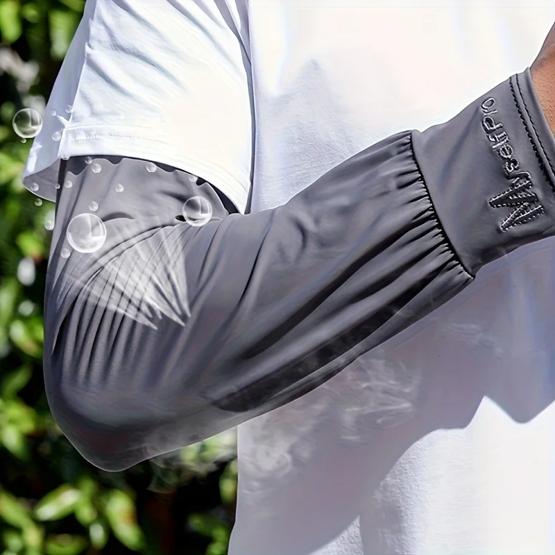 Men's Loose Cooling Arm Sleeves / Breathable, Quick-Dry, Lightweight Comfortable / Outdoor Gear, All-Day Wear, Equipment / Loose Sleeve / Polyester Spandex / Riding, Driving, Fishing, Outdoor Sports