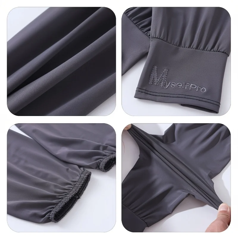 Men's Loose Cooling Arm Sleeves / Breathable, Quick-Dry, Lightweight Comfortable / Outdoor Gear, All-Day Wear, Equipment / Loose Sleeve / Polyester Spandex / Riding, Driving, Fishing, Outdoor Sports