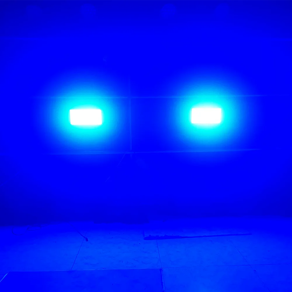 2PCS 300W LED Beam&Strobe RGBW 4in1 48 Partition Strobe Light 24PCS 8000K Strobe DMX Super Bright  Dj Wash Bar Stage Lighting
