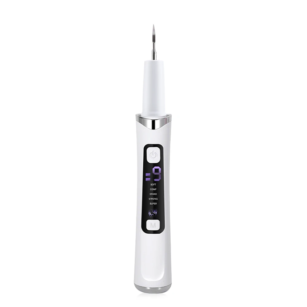 Ultrasonic Dental Scaler Tartar Remover 5 modes with LED Light Household Teeth Cleaning Tools Dental Cleaner Oral Care