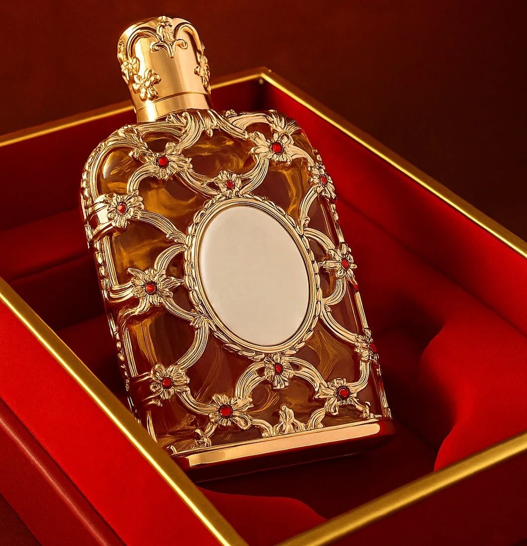 Exclusive Royal Amber Fragrance 80ml – Vanilla, Bergamot, Pineapple Notes – Amber, Oud, Gourmet Fruity Arabian Fragrance for Men and Women