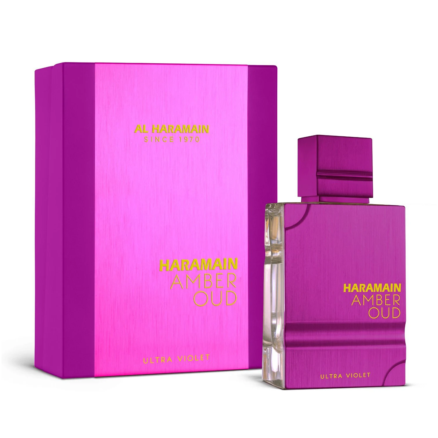 Al Haramain Amber Oud Ultra Violet Eau De Parfum Spray for Women – Elegant Floral Powdery, Violet, Jasmine & Warm Amber Oud Scent, Long-Lasting Luxury Arabian Fragrance, Perfect Gift, 2.0 Fl oz / 60 ml