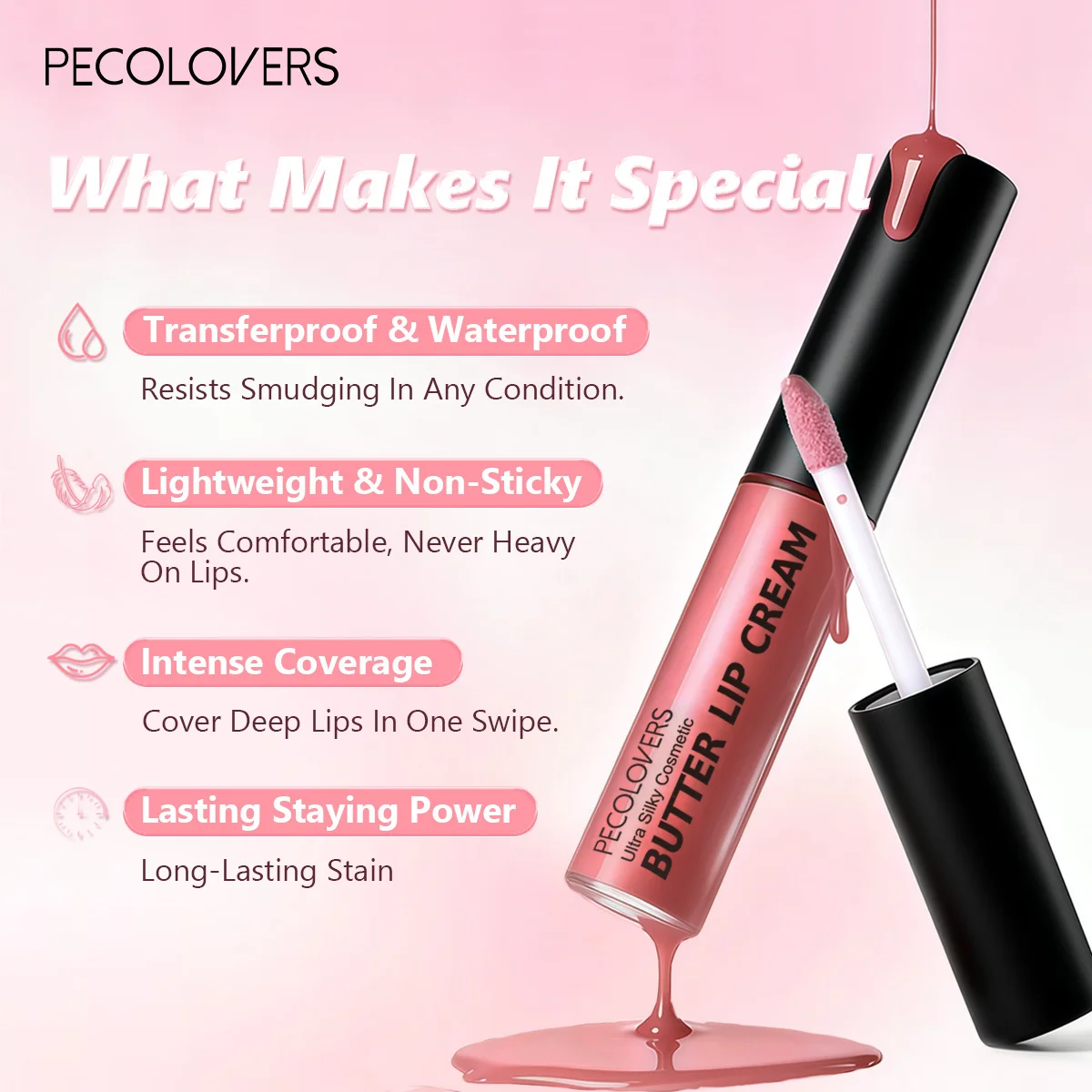 6PCS/SET Butter Lip Cream Gloss, Glossy, Silky, Hydrating, High Shine Finish, Rich Color, Lightweight Non Sticky, 6 Assorted Daily Nude Shades, Smooth Applicator Wand, Long Wear Liquid Lip Makeup Kit for Daily Casual Lip Styling & Makeup Beginners