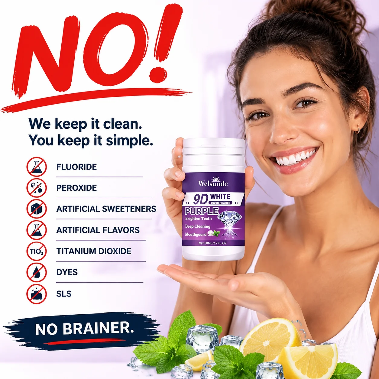 Powerful Whitening and Cleansing Effects, Fresh Breath, Polished Finish, Brightening Effect, Stain Remover for Coffee & Tea, Remineralizing Toothpaste, Ideal for Oral Health & Hygiene Gift for Women Men, Local Warehouse