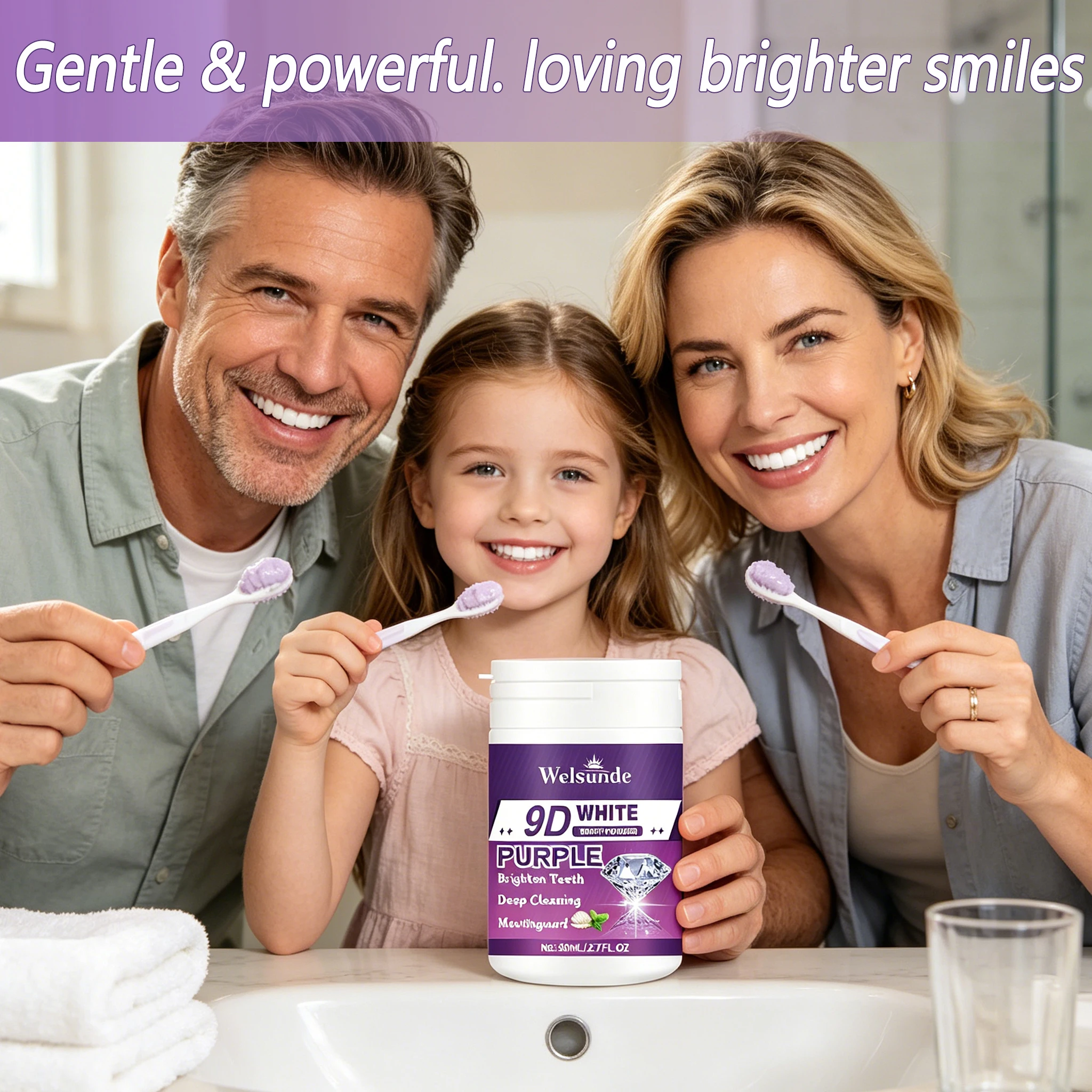 Powerful Whitening and Cleansing Effects, Fresh Breath, Polished Finish, Brightening Effect, Stain Remover for Coffee & Tea, Remineralizing Toothpaste, Ideal for Oral Health & Hygiene Gift for Women Men, Local Warehouse