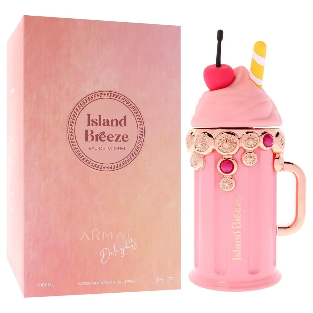 Armaf 2 Pcs Perfume Gift Set, Island Breeze Delights + Odyssey Limoni Eau De Parfum 100ml Each, Fresh Fruity Citrus Fragrance, Long Lasting Unisex Arabian Cologne