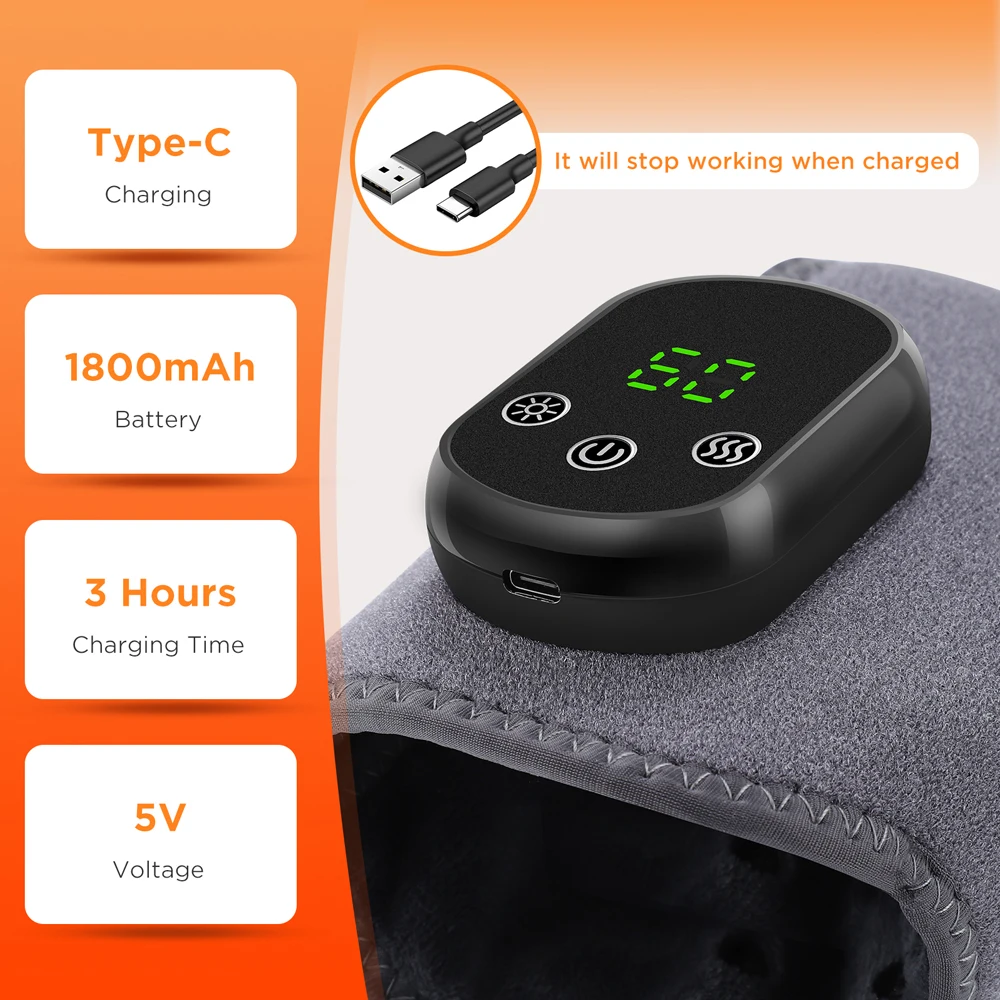 Electric Wrist And Ankle Brace With Hot Compress Vibration Wrist Guard Band Ankle Support Brace Anti Sprain Joint Protection Hand Foot Care