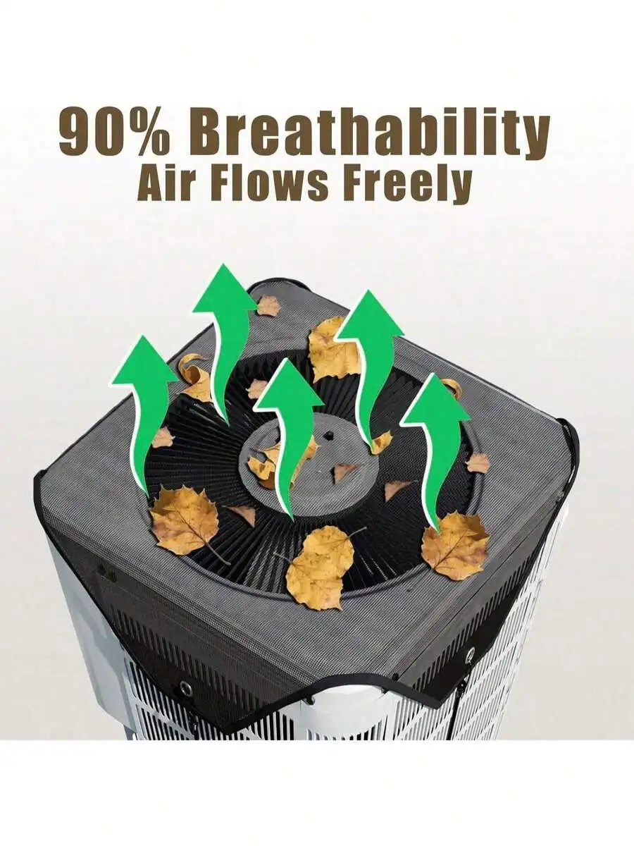 (32' X 32') Universal Outdoor Air Conditioner Cover 32x32 Inch - Your AC Unit Width Is 32 Inch'(Or Smaller)All-Season Waterproof