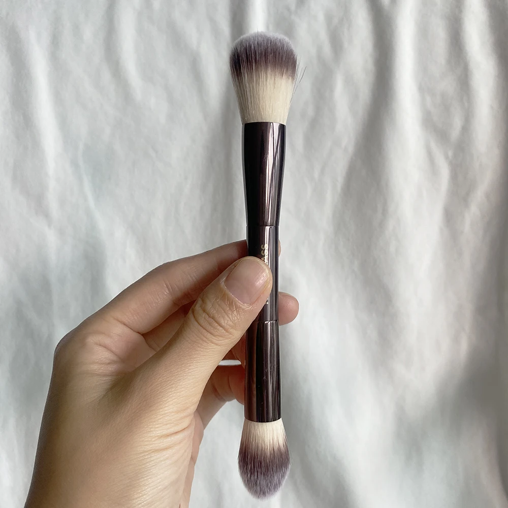 Hourglass AMBIENT LIGHTING EDIT BRUSH Double Ended Powder Highlight Blush Bronzer Makeup Brush Cosmetic Brush