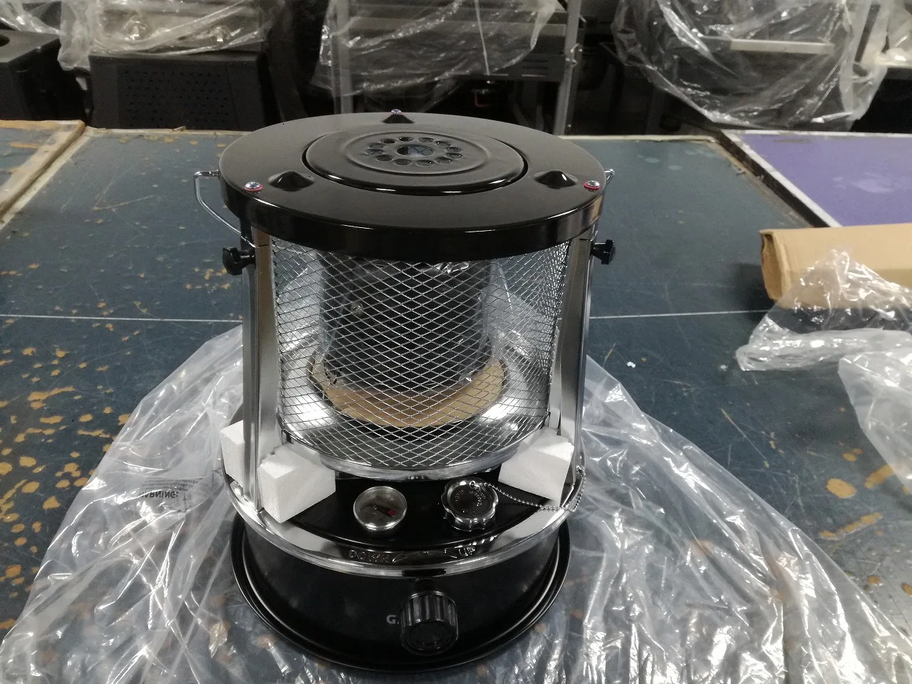 9800 BTU Portable Kerosene Heater, Winter Kerosene Heater For Power Outage, Kerosene Space Heater For Garage, Tent, Ice Fishing