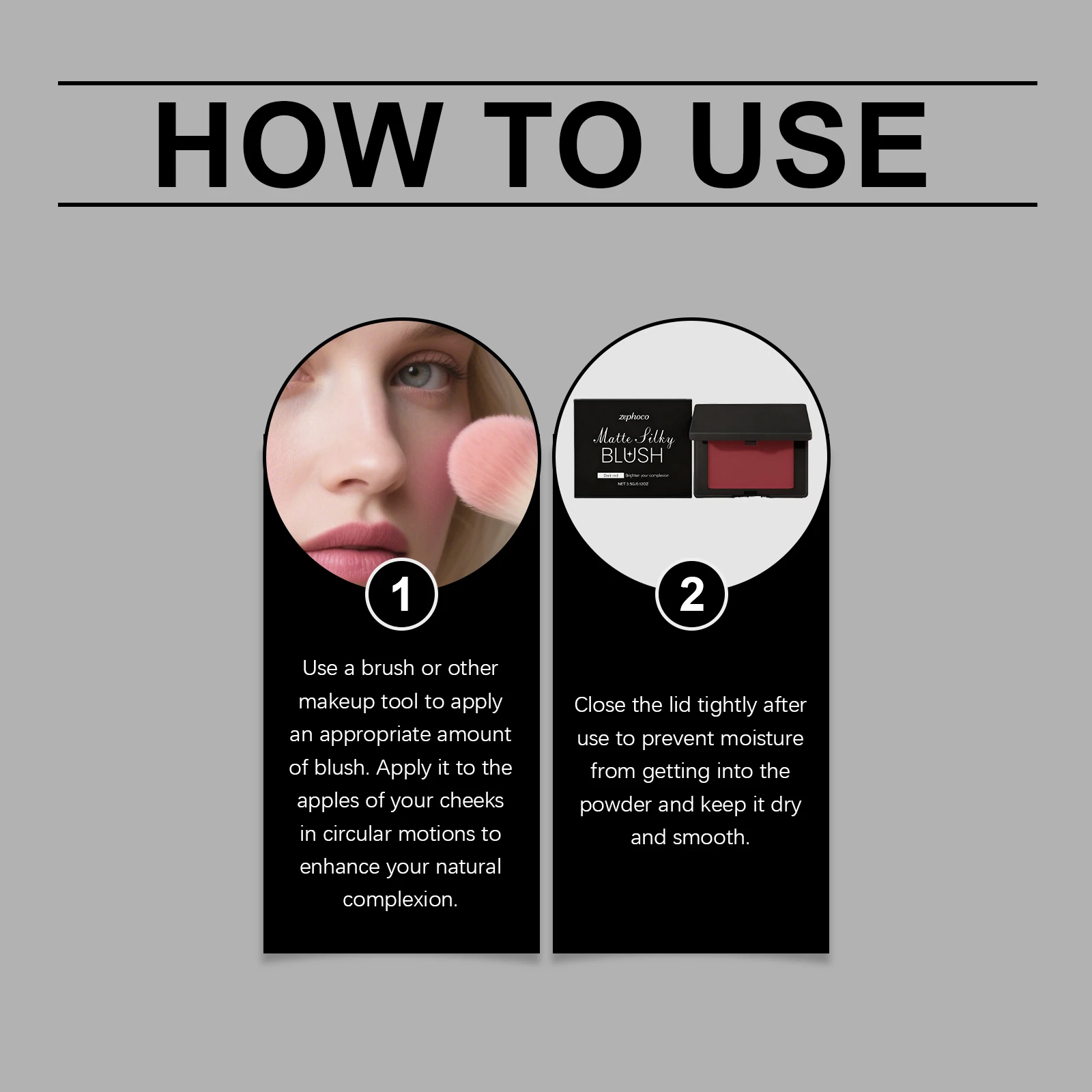 3.5G Dark Red Matte Blush Easy to Blend Non‑Smudge Sweatproof Creates Atmospheric Makeup Effect Versatile Cosmetic Blush Powder for Daily Makeup