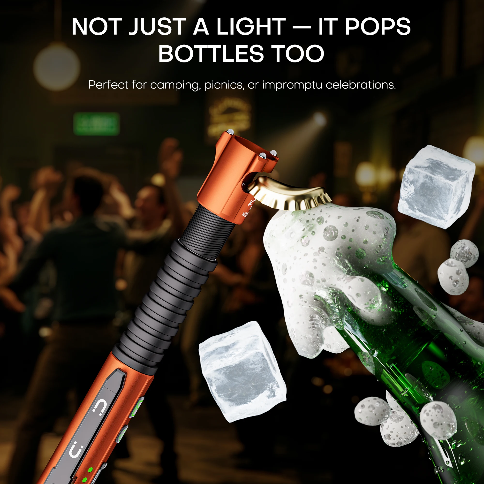 Rechargeable LED Flashlight with Red Laser & Built-in Power Bank, 10 Modes Tactical Flashlight, USB-C Charging, Rechargeable Pen Light with UV Light & Pocket Clip, Ideal for Camping, Hiking, Emergency Use & Daily Carry