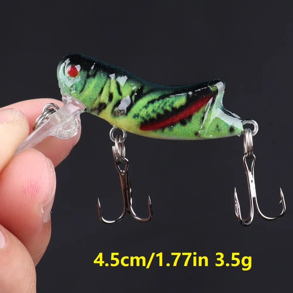20pcs Cicada Lure Bionic Fishing Bait Floating Hard Bait Plastic Artificial Bait
