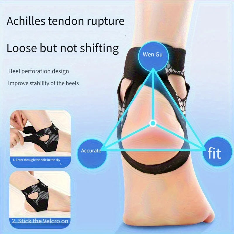1 piece anti-sprain foot protective gear, ankle support protective gear, sprain fixed running, football, ankle protection, joint protection, ankle protection, sports protective equipment, professional protective gear