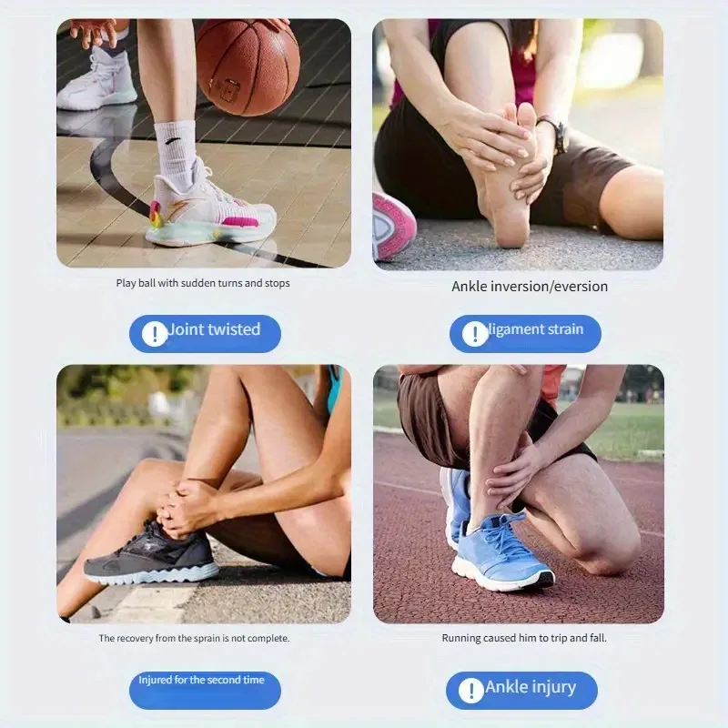 1 piece anti-sprain foot protective gear, ankle support protective gear, sprain fixed running, football, ankle protection, joint protection, ankle protection, sports protective equipment, professional protective gear