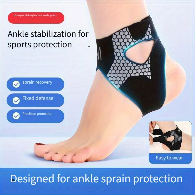 1 piece anti-sprain foot protective gear, ankle support protective gear, sprain fixed running, football, ankle protection, joint protection, ankle protection, sports protective equipment, professional protective gear