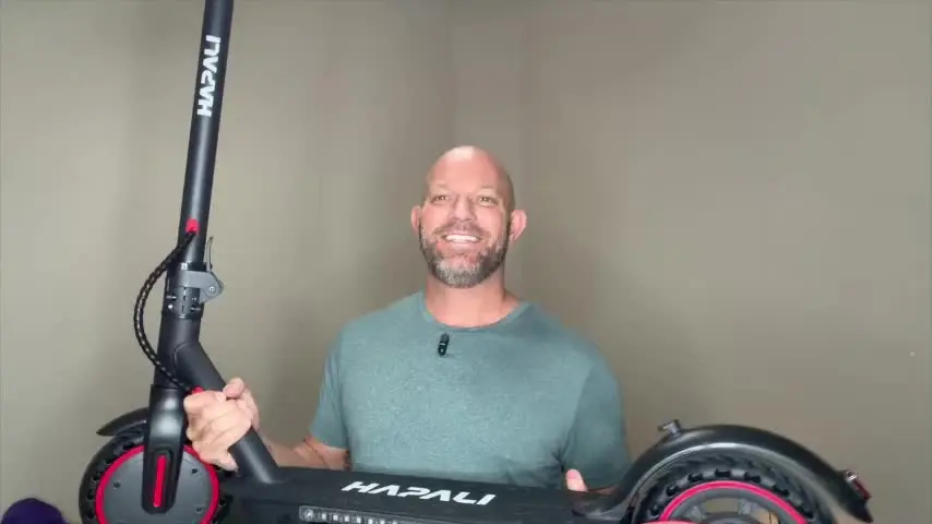 Electric Scooter Adults, 550W Motor, 19 Miles Range 19 MPH, UL Certified Folding E-Scooter for Adults Built-in Side Lights, Front Suspension with App Control
