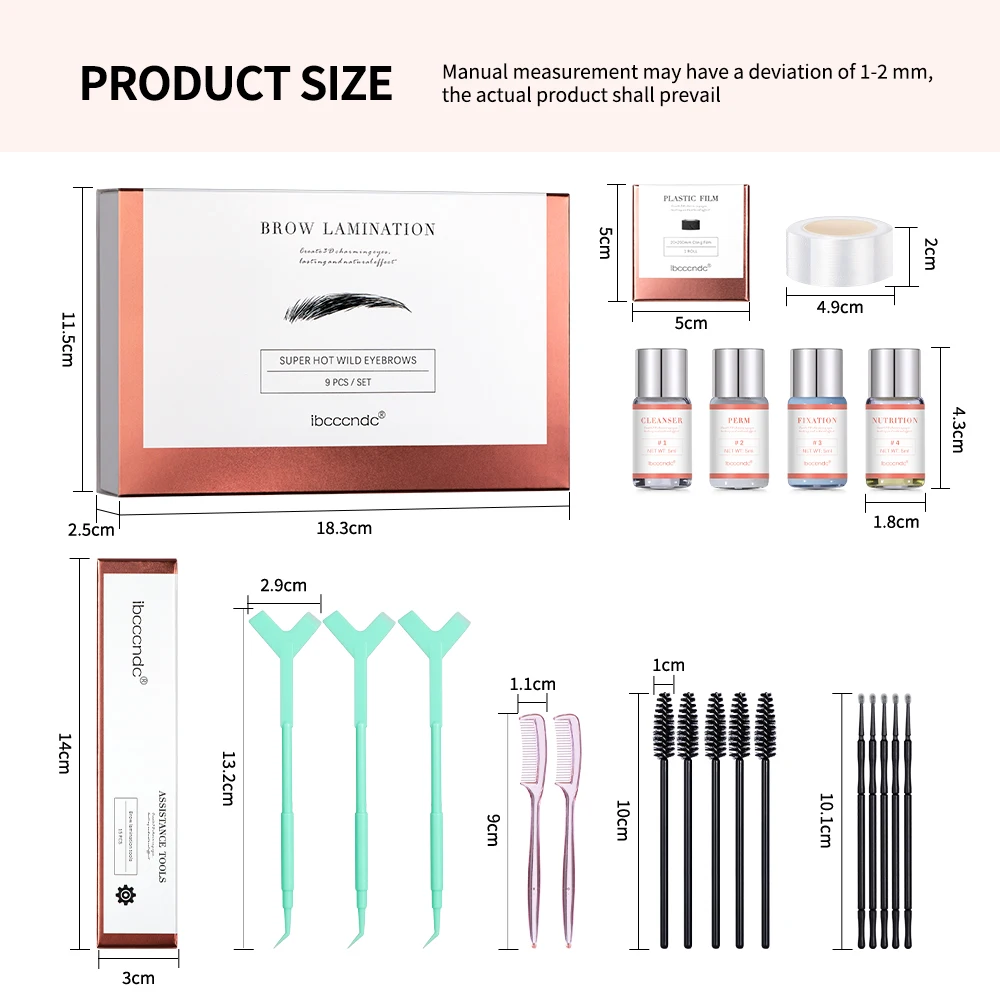 Brow Lift Perming Eyebrow Lamination Set Professional Brow Lamination Eyelash Long Lasting Eye Makeup Eyelash Lifting Perming Ket