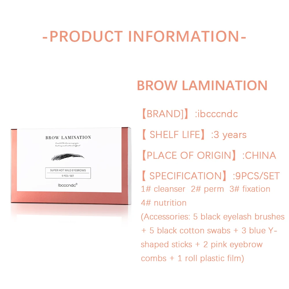Brow Lift Perming Eyebrow Lamination Set Professional Brow Lamination Eyelash Long Lasting Eye Makeup Eyelash Lifting Perming Ket