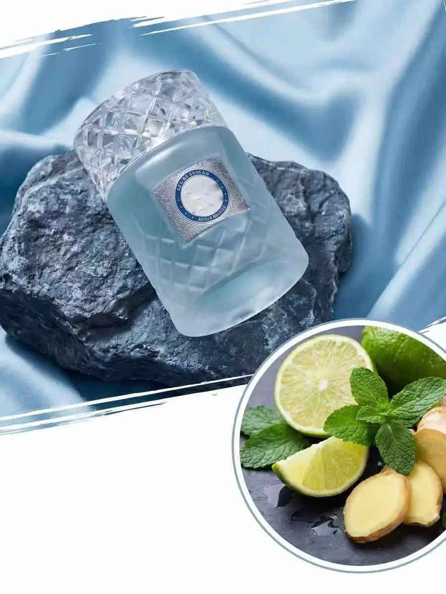 Moscow musk perfume, citrus flavor, full of marine charm, 3.4FL-OZ capacity, cool atmosphere in summer, full of personality, pursuit of freedom