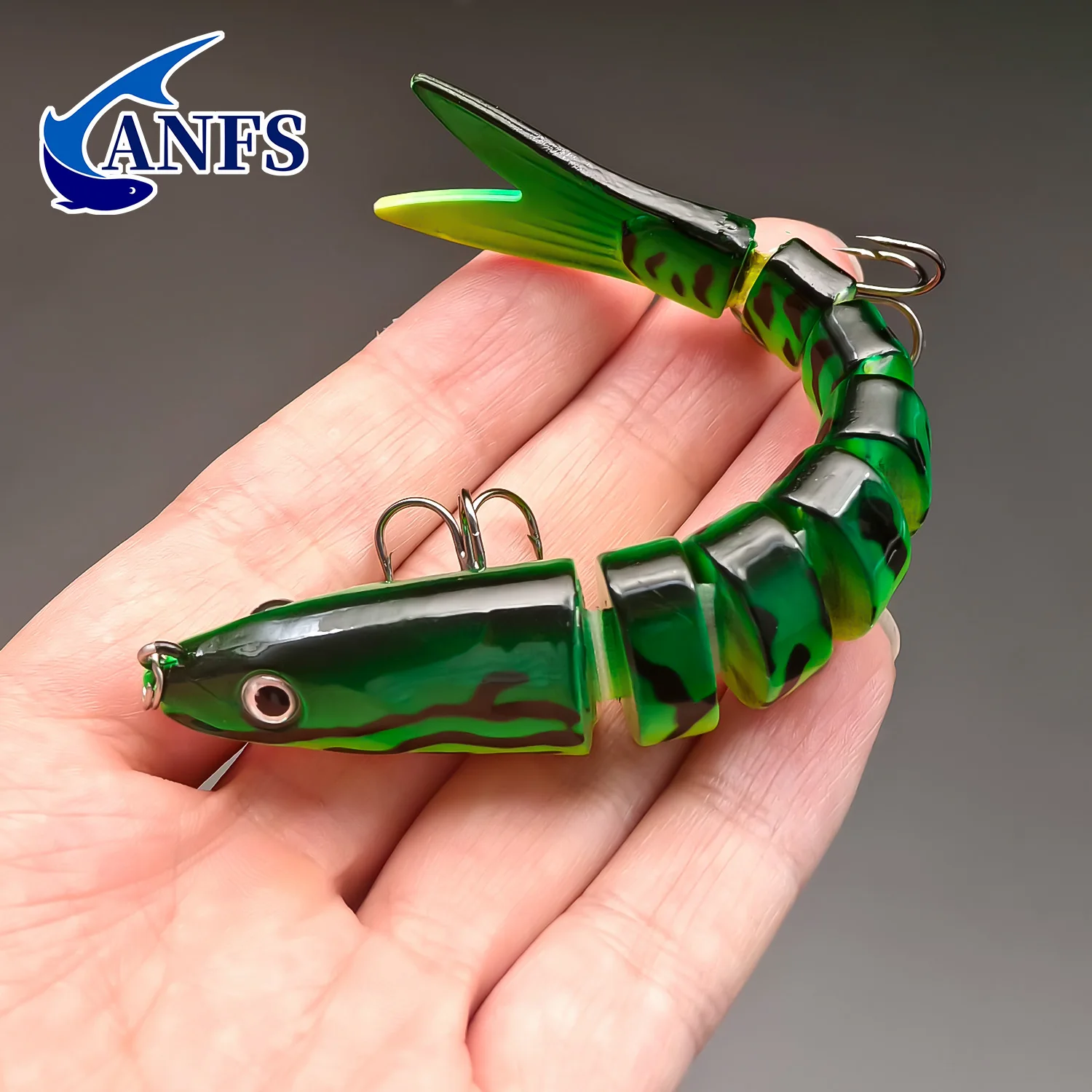 ANFS 3pcs Fishing Lure Kit-Realistic Design Swim Bait, Fishing Bait for Freshwater Saltwater Fishing, Angler Must Have