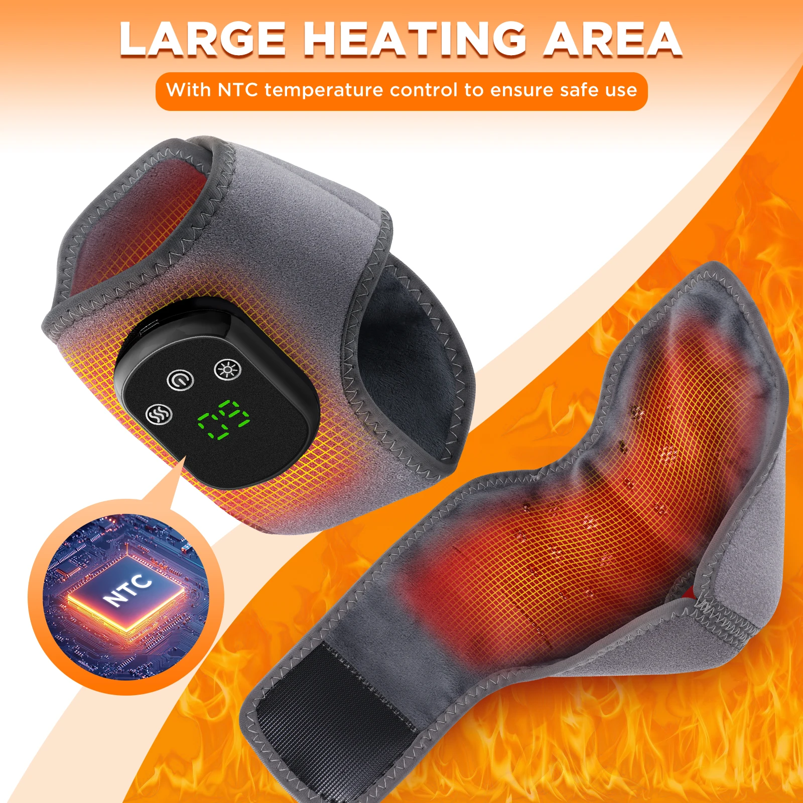 Electric Heating Foot Ankle Wrap - Hot Compress Joint Protector Support for Comfort And Relaxation
