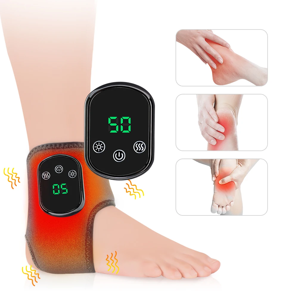 Electric Heating Foot Ankle Wrap - Hot Compress Joint Protector Support for Comfort And Relaxation