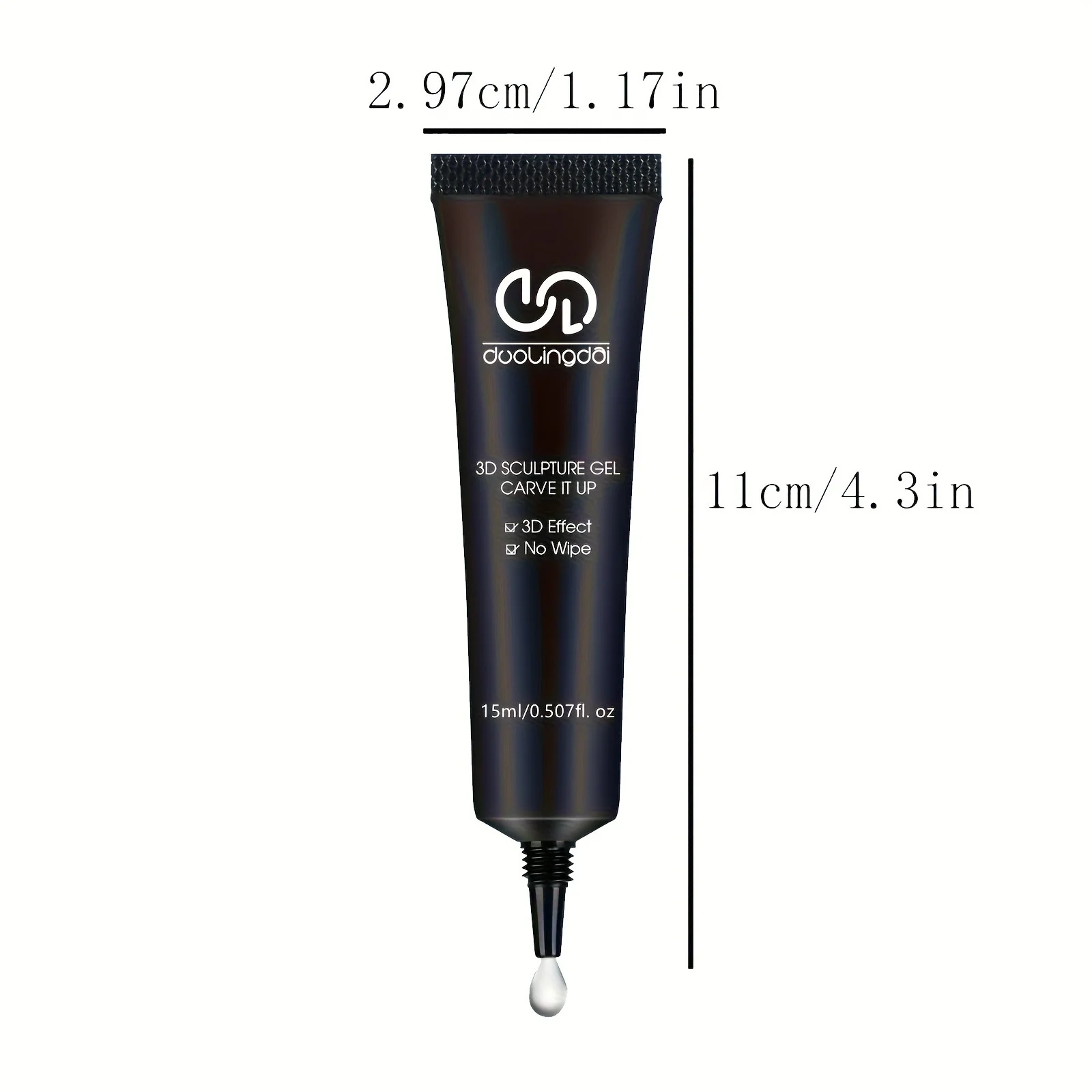 Press-on Nails Glue, Diamond Glue for Nail Accessories, Metal Jewelry Strong Adhesive, Non-dripping Press-on Nails Specialized Glue