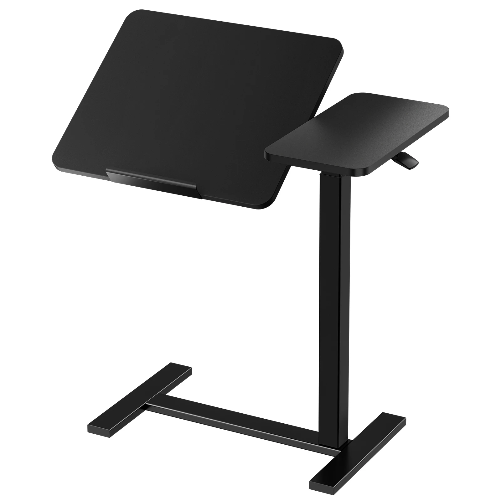 MCQ Standing Office Flip C-shaped Table Portable Ergonomic Storage Shelf Height Adjustable Gaming Table for Home Office Use Workstation