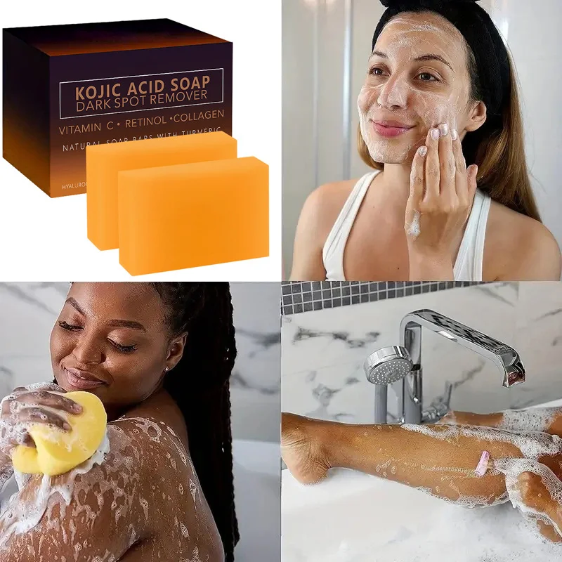 Curcumin Ginger Ready-to-Use Essential Oil Soap Cleanser Papaya Soap - Natural Skin Care