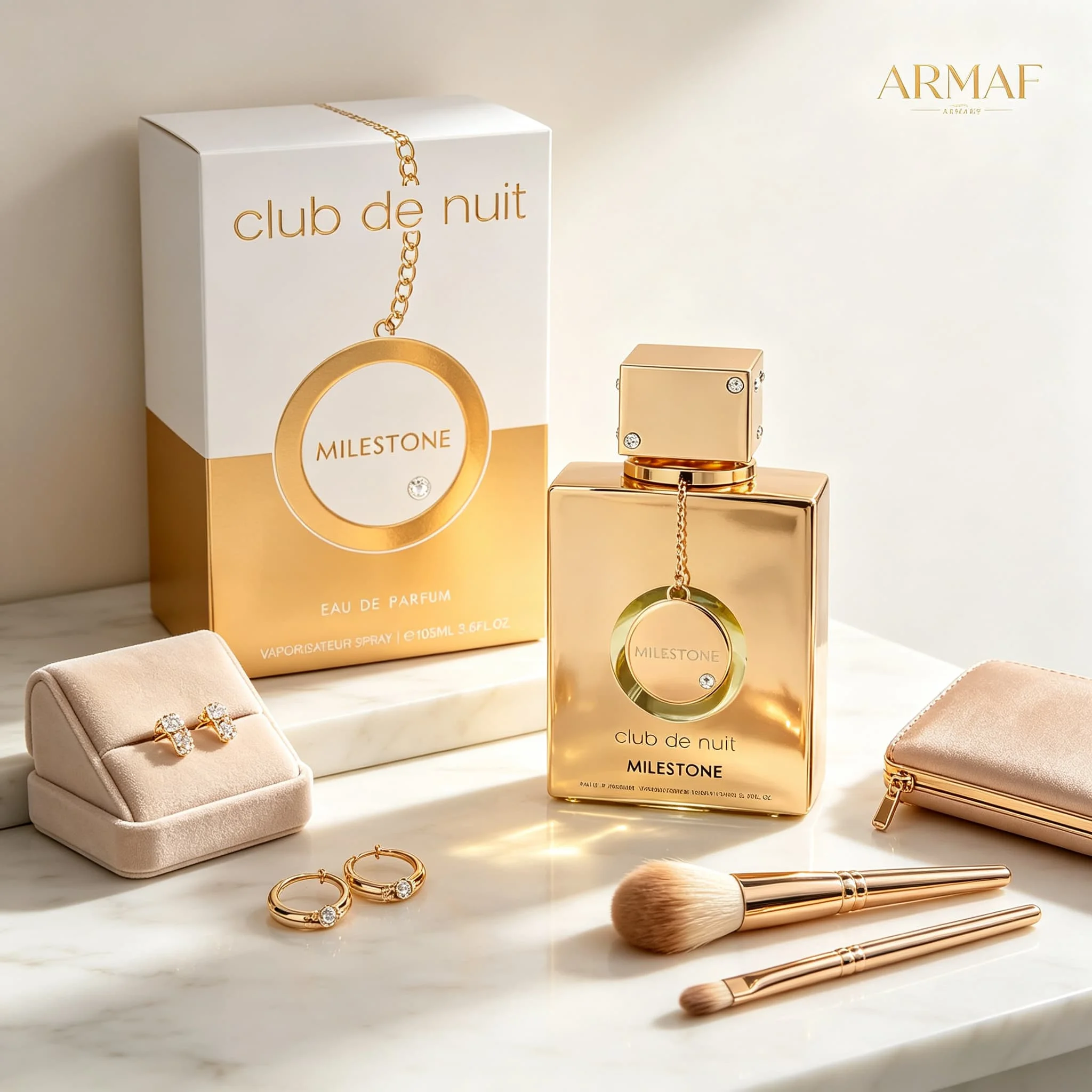Armaf Club De Nuit Milestone Unisex Eau De Parfum — a Fresh, Woody-Citrus Fragrance Suitable for Any Occasion. a Versatile Scent for Men and Women, Perfect for Business Commutes, Meetings, Evening Dates, and Short Trips.