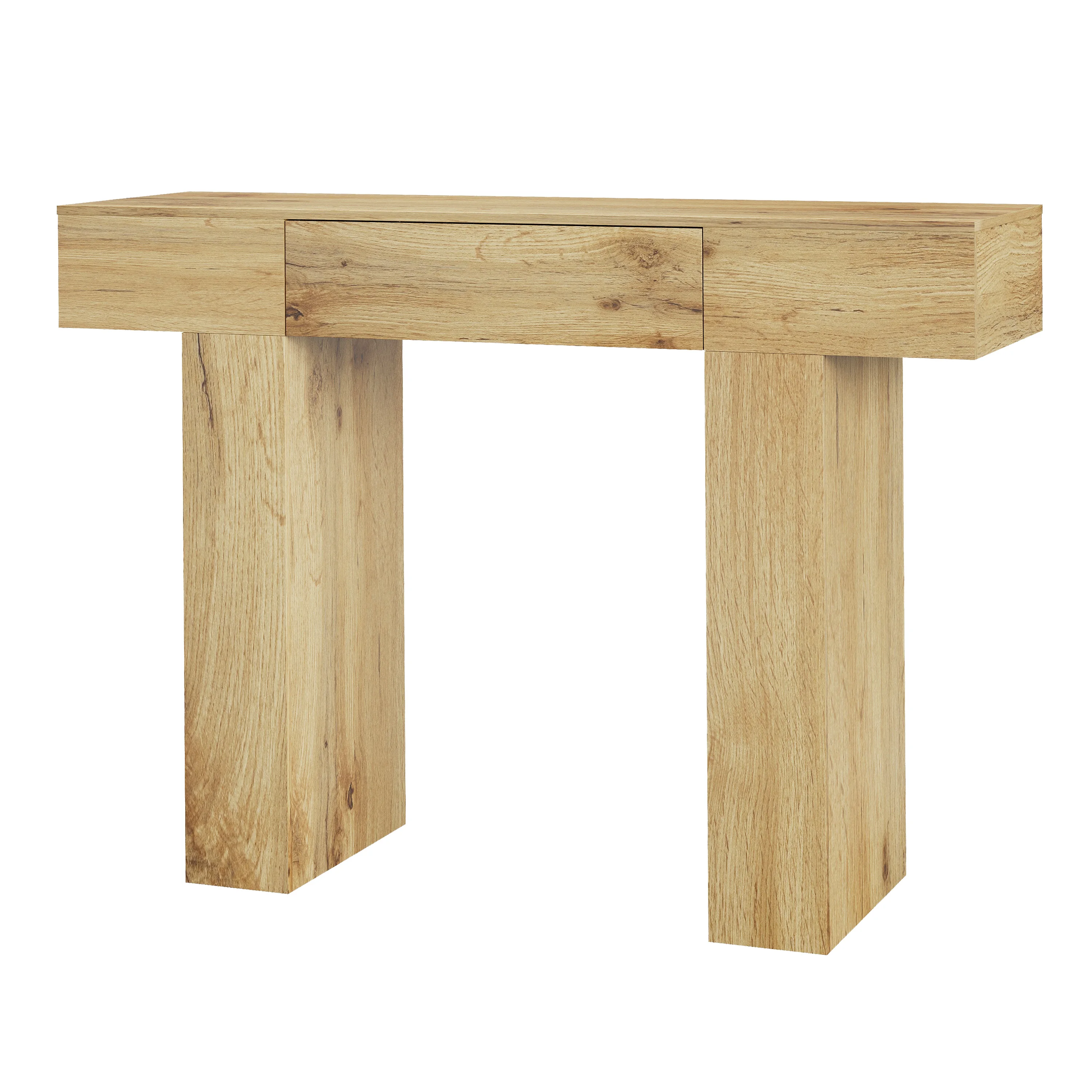 47" Long Console Table with Drawer,Narrow Entryway Table,Charcoal | Wood Rectangular Sofa Table Behind The Couch,TV Stand,Farmhouse Entry Way Tables for Entrance,Hallway,Foyer,Living Room