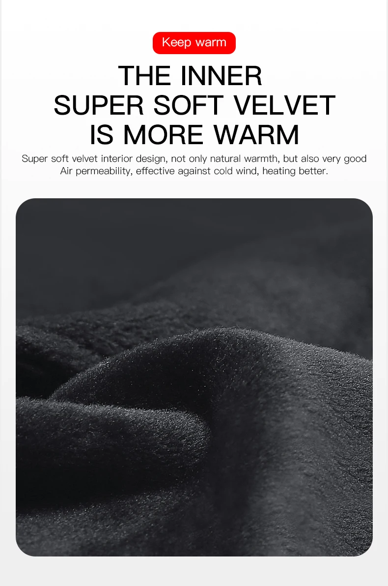 Zipper Winter Gloves for Men Women, Thermal Touchscreen Gloves Waterproof Windproof for Cycling, Skiing, Running & Cold Weather