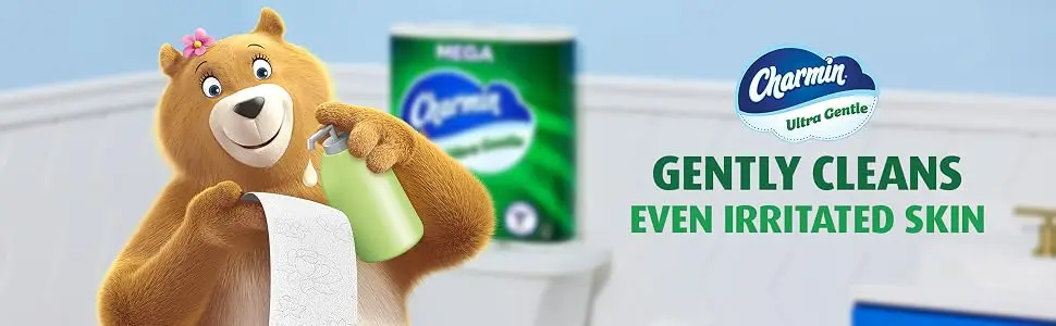 Charmin Ultra Gentle Toilet Paper, 9 Mega Rolls, 231 Sheets Per Roll