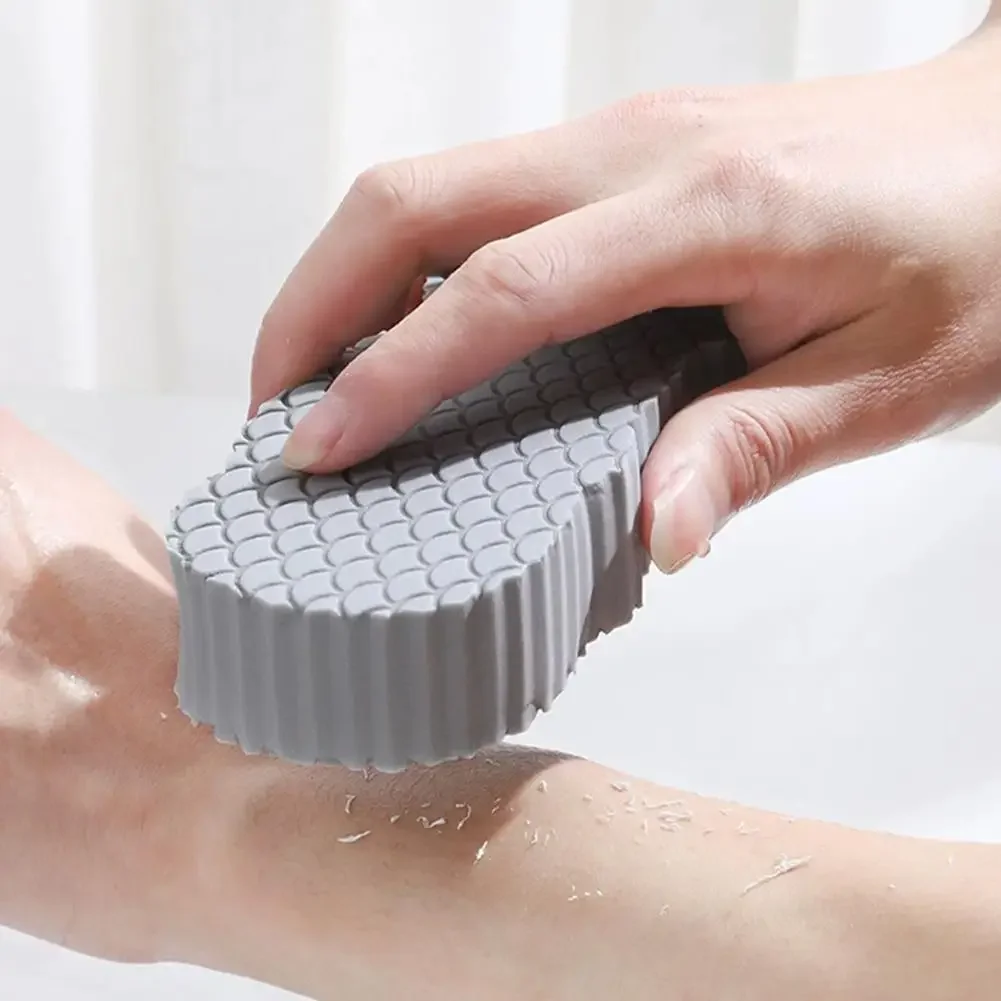 3D Magic Children Bath Sponge Body Exfoliating Dead Skin Sponge Massager Cleaning Shower Brushes Peeling Sponge Artifact